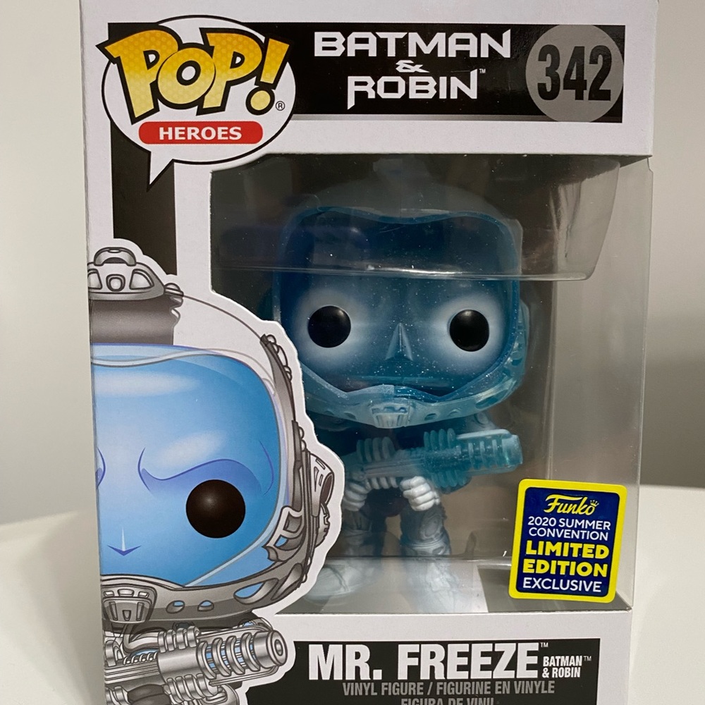 #342 Funko Pop Mr. Freeze Convention Exclusive